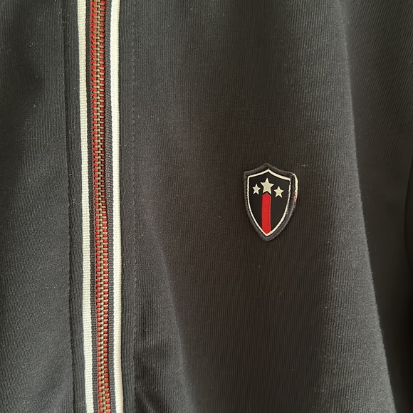 ZARA MAN sweater jacket medium navy blue NOT AVAILABLE - Picture 2 of 6